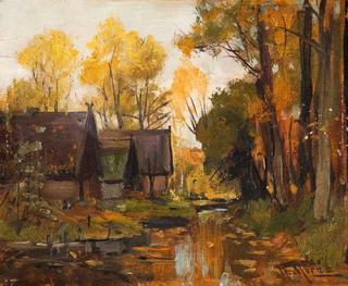 Farmhouses in Autumn