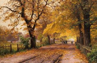 Alley in Autumn