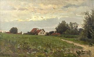 Landscape with Houses