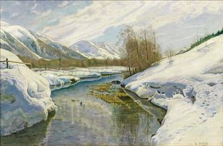 Early Spring in Engadine