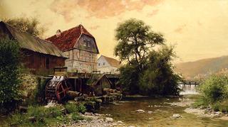 Watermill in Marburg