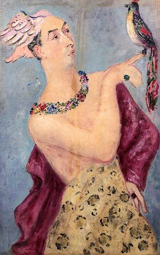 Transvestite with Bird of Hermes