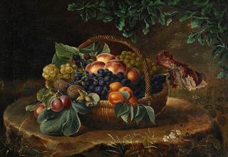 Still Life with Fruit in a Basket