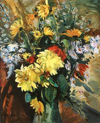 Yellow Dahlias
