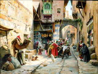 Street Scene, Damascus