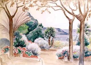Woman on the Terrace, Le Pradet