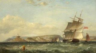 Ships off Mumbles