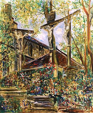 Église Saint Pierre de Montmartre et le calvaire