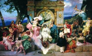 The Witch of Endor Raising the Spirit of Samuel