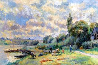 The Banks of the Seine at Muids
