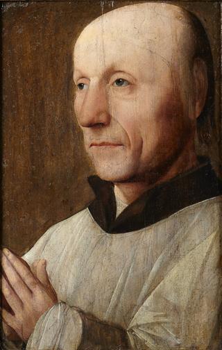 Portrait of a man, possibly a pilgrim