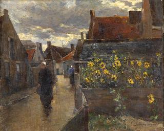 In the fishing village
