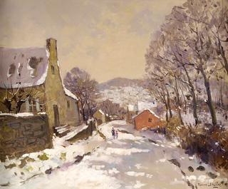 Village in Winter