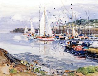 Sailboats at Havre