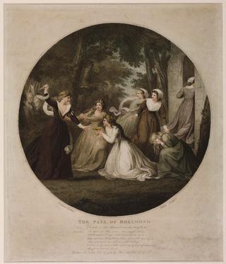 The Fall of Rosamund (after Thomas Stothard)