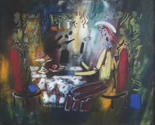 Table set for two