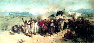 Muslims Commemorating the Martyrdom of Hussein