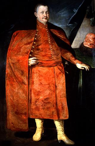 Portrait of Władysław Dominik Zasławski-Ostrogski in Polish costume