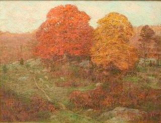 Connecticut, Hillside in Autumn