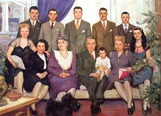 Dr. William Weir Stuart Family Portrait