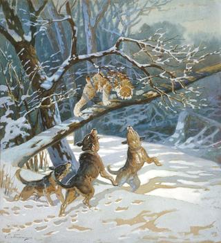 猞猁狩猎