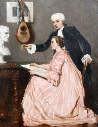 The drawing lesson