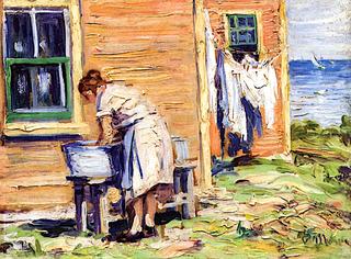 Laundry Day - Paul's Cottage