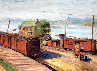 Unloading Freight, Ossining