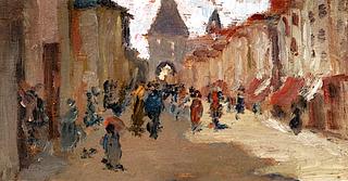Street in Moret-sur-Loing