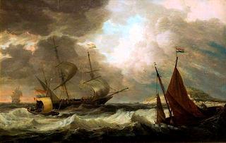 Ships in a Gale