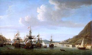 乔治·罗德尼爵士解除直布罗陀职务，1780年