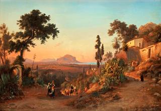 The Road from Pellegrino to Palermo