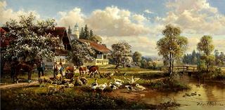 Bavarian Village Idyll