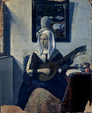 Woman Playing Music