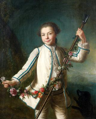 Charles de Montaignac as a Herdsman