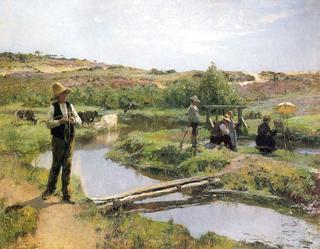 La Campine in August