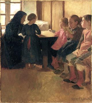 Madam Henriksen's school for girls in Skagen