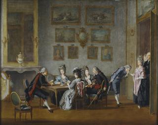 Card-Party in the Home of Elis Schröderheim