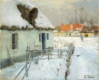 雪中小屋