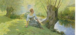 Pretty Maid by the Stream