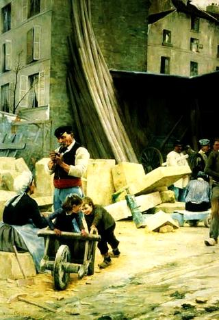 Playing children