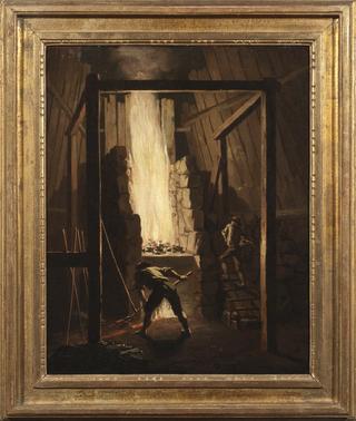Interior of a Copper Foundry in Falun