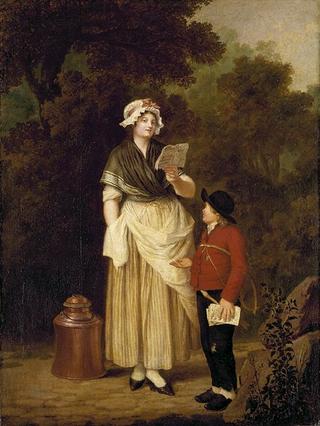 Young Woman Buying a Love Song