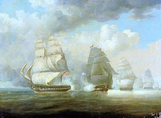 1812年6月23日，逃离“贝尔维德拉”号母舰