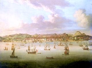British Ships in Lisbon Harbour