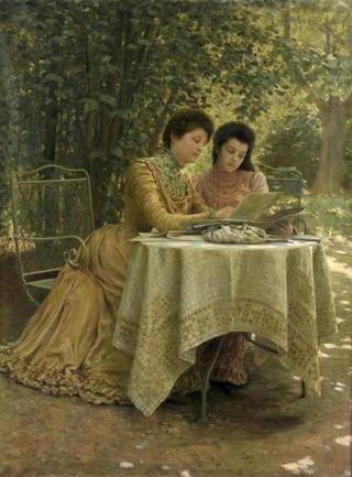 Reading in the Garden
