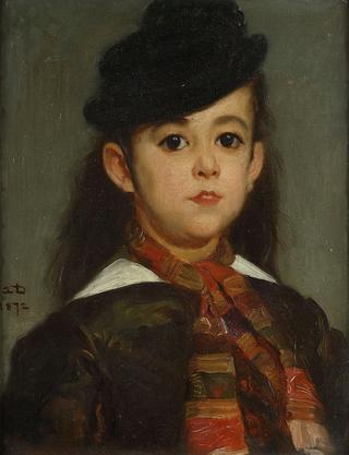 Portrait of Marie Dehodencq, the Artist's Daughter
