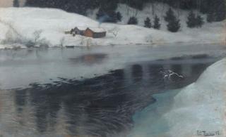 Winter at the River Simoa