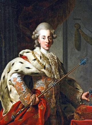 Portrait of King Christian VII of Denmark