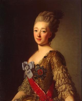 俄罗斯娜塔莉亚·阿列克谢耶夫娜的肖像
